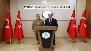 3üncü Ordu Komutanı Erzincanda göreve başladı