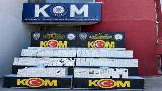 Adanada 12 milyon makaron ve 725 kilogram tütün ele geçirildi