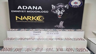 Adanada 16 yaşındaki şüpheli 2 bin 809 adet uyuşturucu hapla yakalandı