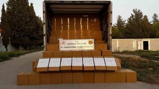 Adanada 6 milyon 500 bin adet makaron ele geçirildi