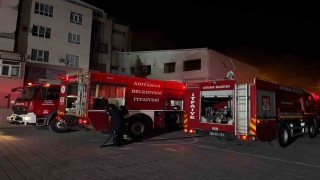 Adıyamanda binada çıkan yangın korkuttu