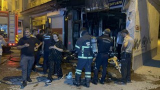 Adıyamanda giyim mağazasına molotofkokteyli saldırı