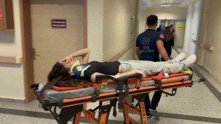 Adıyamanda yolcu minibüsü elektrik direğine çarptı: 8 yaralı