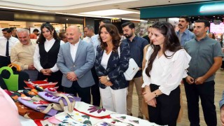 Adıyamanlı kadınların el emeği göz nuru eserleri görücüye çıktı