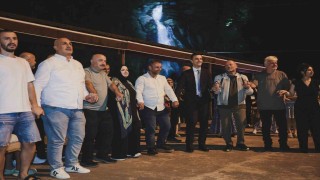 Ağaran Şelalesinde sanat rüzgarı esti