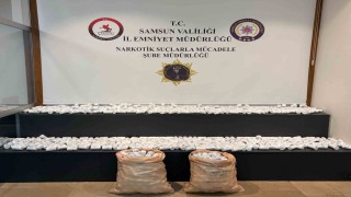 Ahırdaki arı kovanlarının arkasına gizlenen çuvallardan 54 bine yakın uyuşturucu hap çıktı