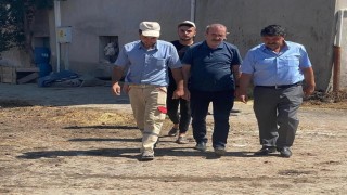 AK Partiden Karacaören köyündeki yangın mağdurlarına ziyaret
