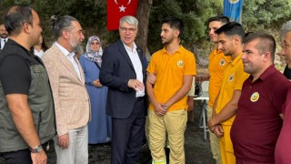AK Partili Gülsoy'dan Orman İşçilerine Destek Ziyareti