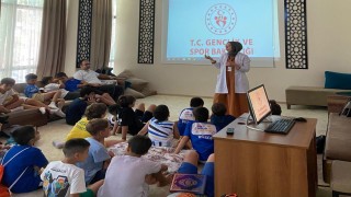 Akçakocada çocuklara yönelik sağlık eğitimleri devam ediyor