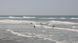 Akçakocada denize girmek yasaklandı