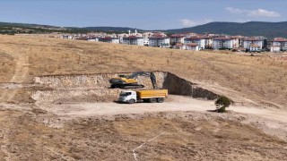 Akdağmadeninde TOKİ konutları inşaatı başladı