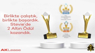 AKLease, 2025 Stevie Awardsta iki altın ödül kazandı