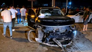 Aksarayda iki araç çarpıştı: 7 yaralı