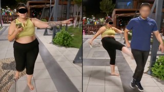 Aksaray’da yardım isteyen kadın vatandaşlara saldırdı