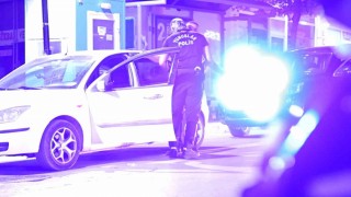 Aksarayda yunus polislerinden şok uygulama