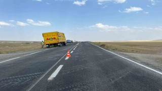 Akyakada maddi hasarlı trafik kazası