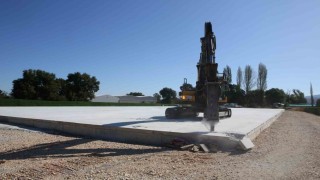 Alaaddinbeyde kaçak yapılara temelden müdahale