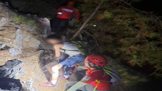 Alanya Kalesinde doğa fotoğrafı çekmek isterken mahsur kaldılar