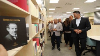 Aliağada Aziz Sancar Kütüphanesi hizmete açıldı