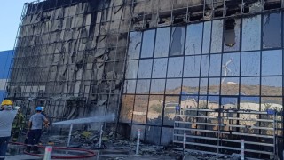 Aliağada fabrikada korkutan yangın