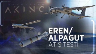 ALPAGUT AKINCI TİHAdan yapılan ilk atışını başarıyla tamamladı