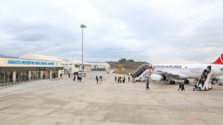 Amasya Merzifon Havalimanı Temmuzda 12 bin 350 yolcuya hizmet verdi