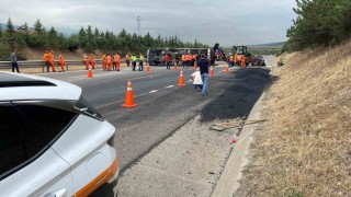 Anadolu Otoyolu 2 saat sonra ulaşıma tekrar açıldı