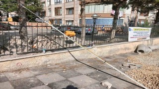 Ankarada elektrik akımına kapılan belediye işçisi hastaneye kaldırıldı