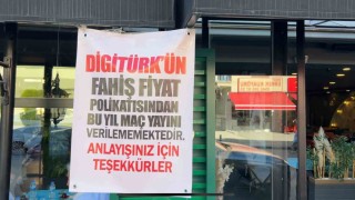 Ankaradaki kıraathane ve restoranlar Digitürk üyelik fiyatlarını protesto etti
