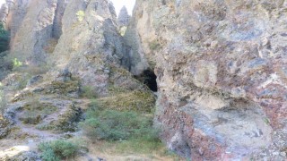 Ankaradaki tarihi İnönü Mağaraları havadan görüntülendi