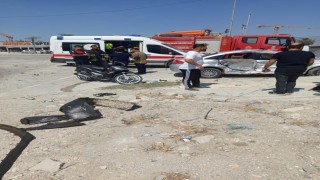 Antakyada trafik kazası : 2 yaralı