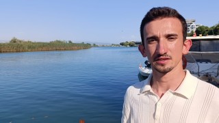 Antalya açıklarında orkinos peşindeyken balina ile karşılaştılar