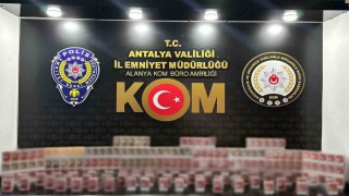 Antalyada KOM operasyonlarında 2 şüpheli tutuklandı çok sayıda malzeme ele geçirildi