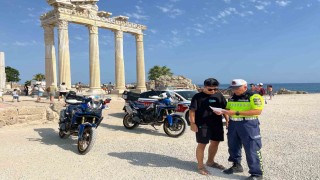 Antalyada şok motosiklet denetimi: 965 araç trafikten men edildi