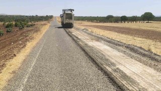 Arabanda kırsal mahallelerin grup yollarında yenileme çalışmalarına başlandı