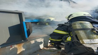 Arızalanan jeneratördeı çıkan duman itfaiyeyi alarma geçirdi