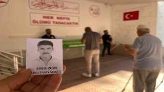 Arkadaşı tarafından tüfekle vurulan 32 yaşındaki adam son yolculuğuna uğurlandı