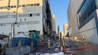 Arnavutköydeki fabrika yangını kontrol altına alındı