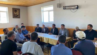 Arpaçay Kaymakamı Akköz,  köylerde incelemelerde bulundu