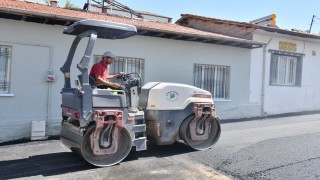 Aşağıbağlar Mahallesinde yol konforu artıyor