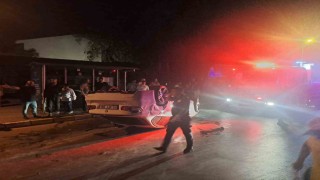 Aşırı sürat kazaya sebep oldu