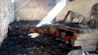 Aşkalede korkutan yangın