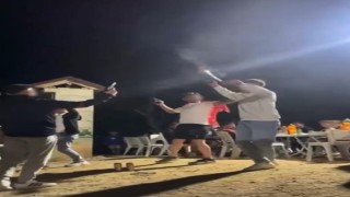 Asker eğlencesinde silahlar ateşlendi