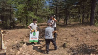 Atatürk Ormanına bilgilendirici ve uyarıcı levhalar yerleştirildi