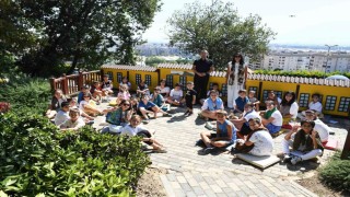 Atölyelerinde eğitim alan öğrenciler yeteneklerini sergiledi