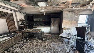 Avcılarda yangın paniği