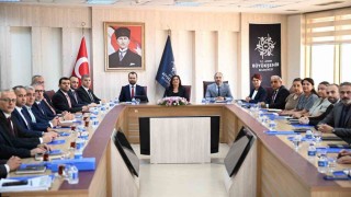 Aydına dönen Başkan Çerçioğlu, ilk toplantısını gerçekleştirdi