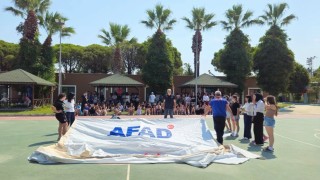 Aydında gençlere afet eğitimi verildi