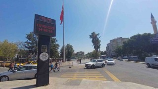 Aydında hissedilen sıcaklık 50 dereceye yaklaştı