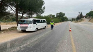 Aydında jandarmadan trafik denetimi